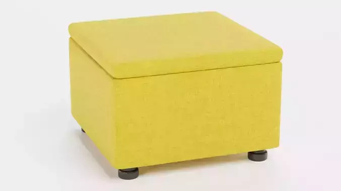 Square Pouffe