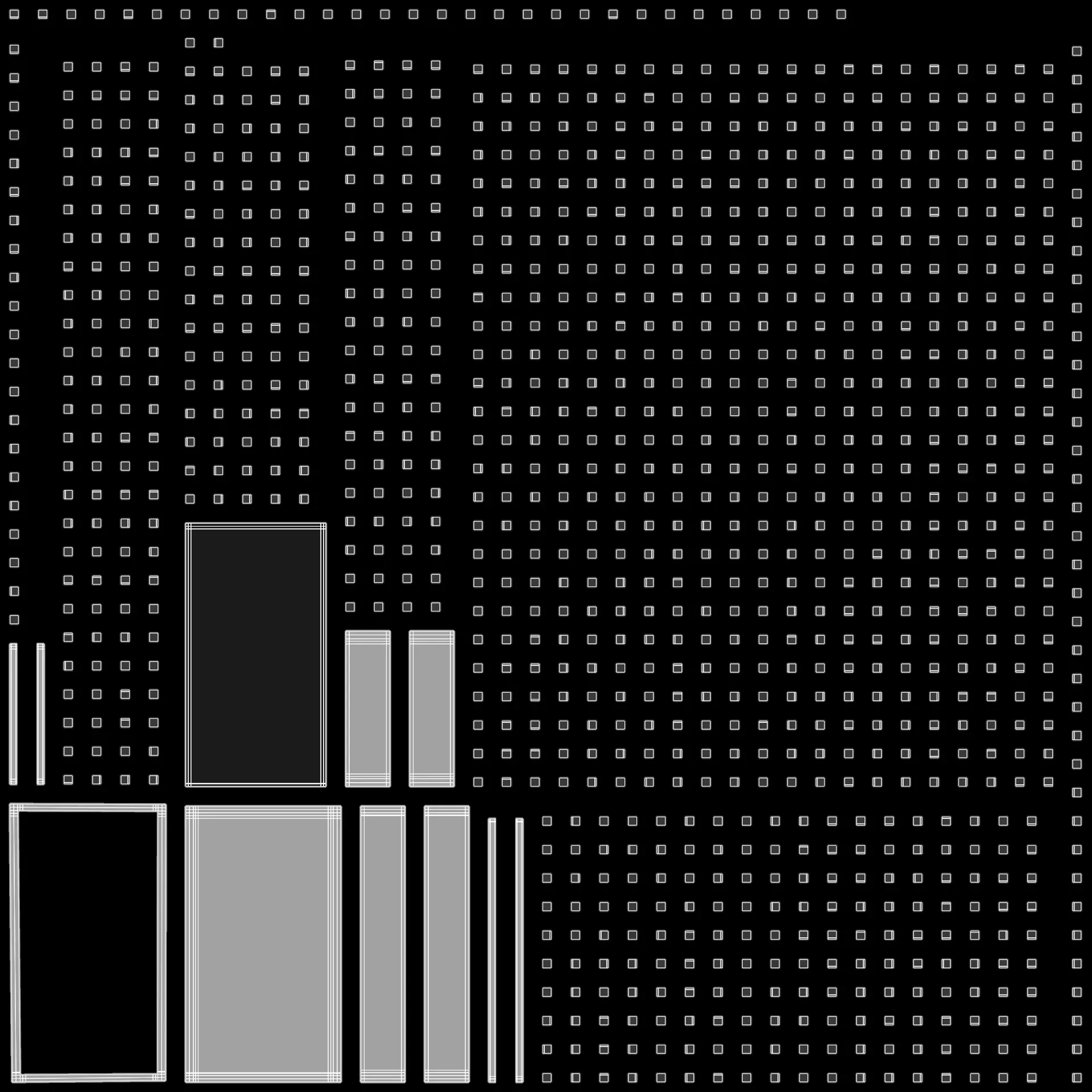 Queue Management System Low-poly 3D model_9