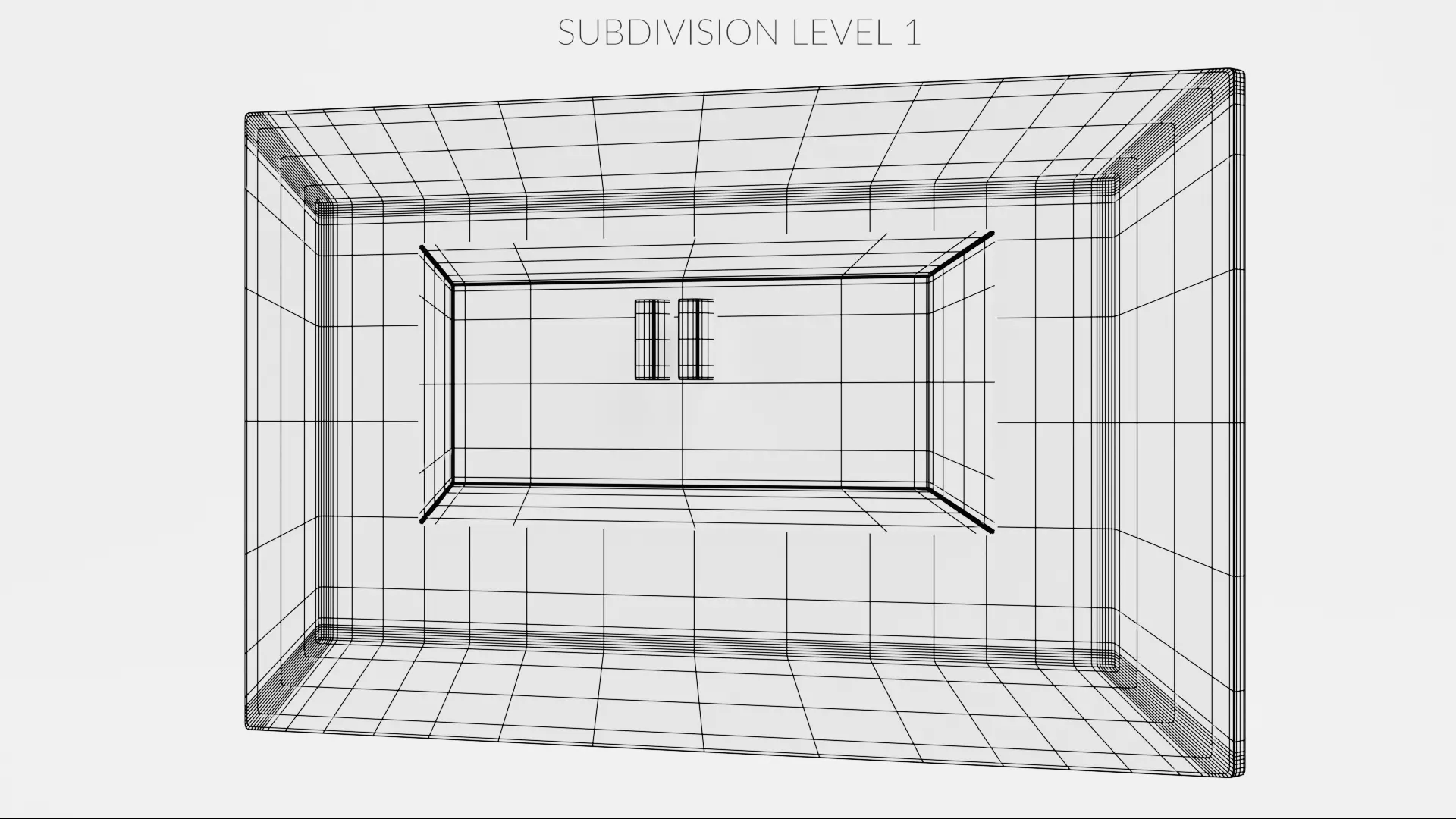 Queue Management System Low-poly 3D model_17