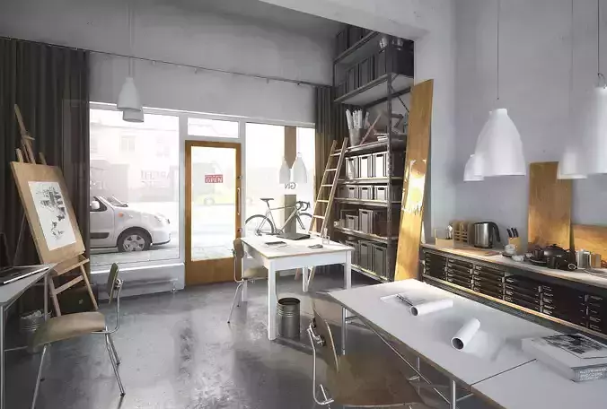 Scene 06 Archinteriors for c4d vol 33