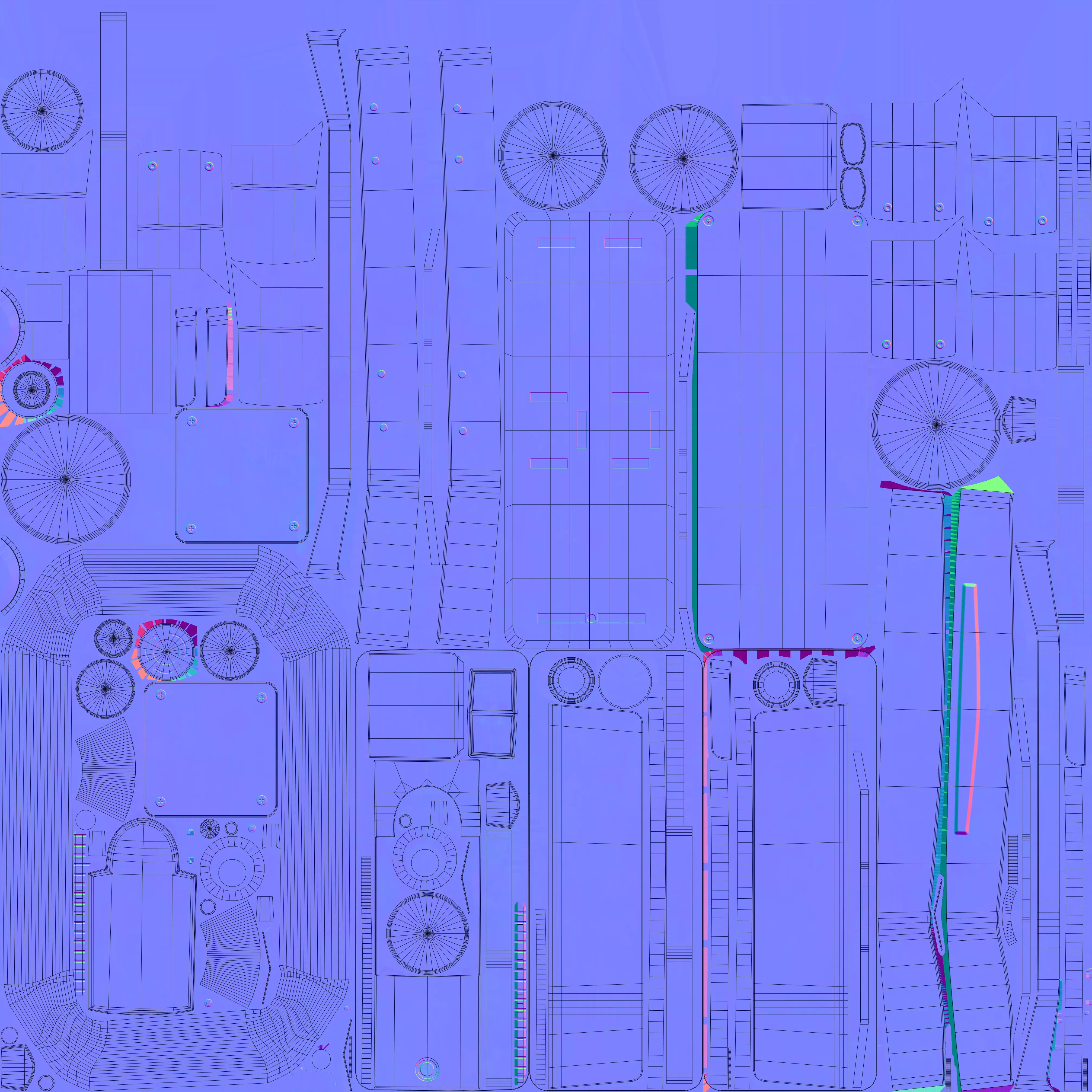 EOT Crane remote 3D model_19