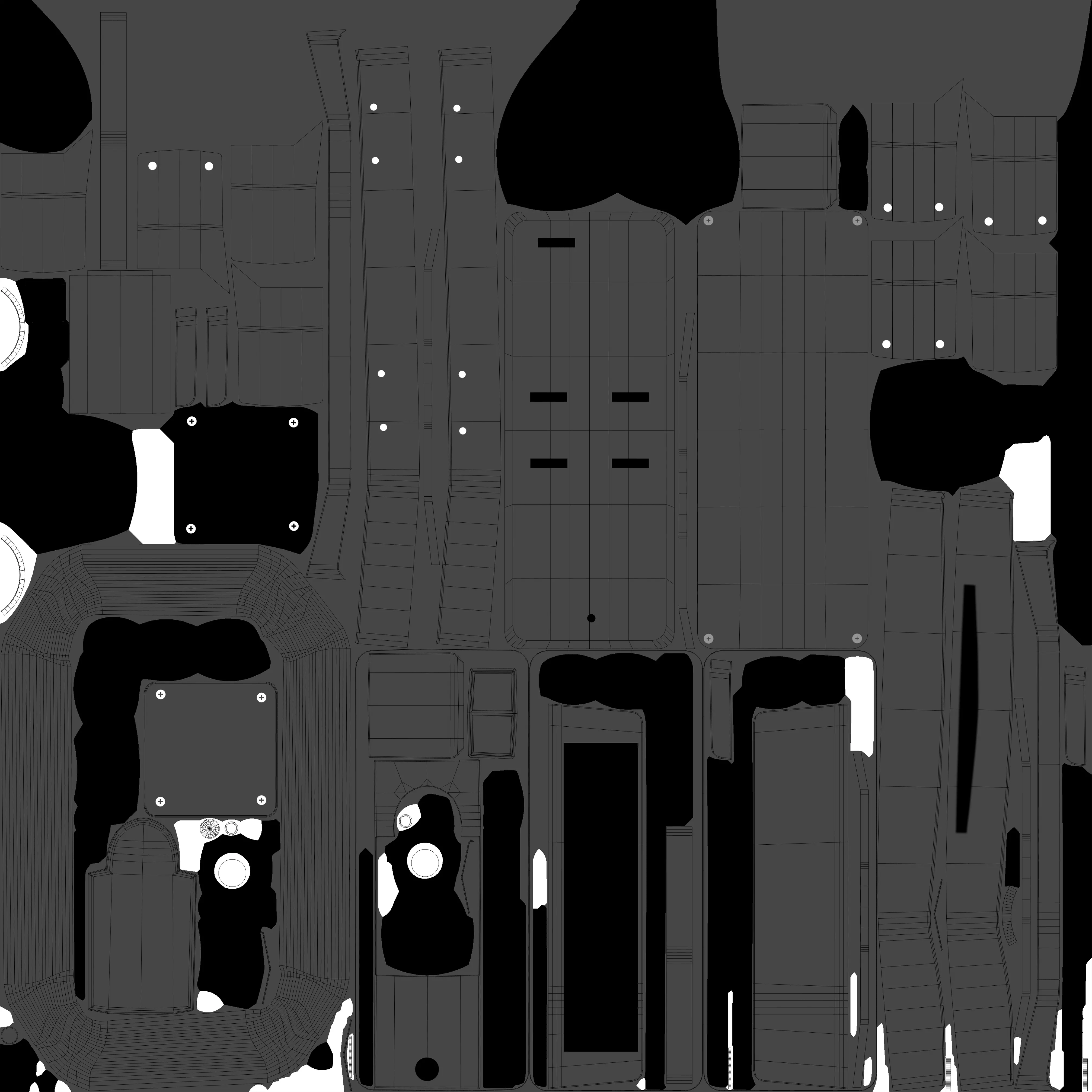 EOT Crane remote 3D model_14