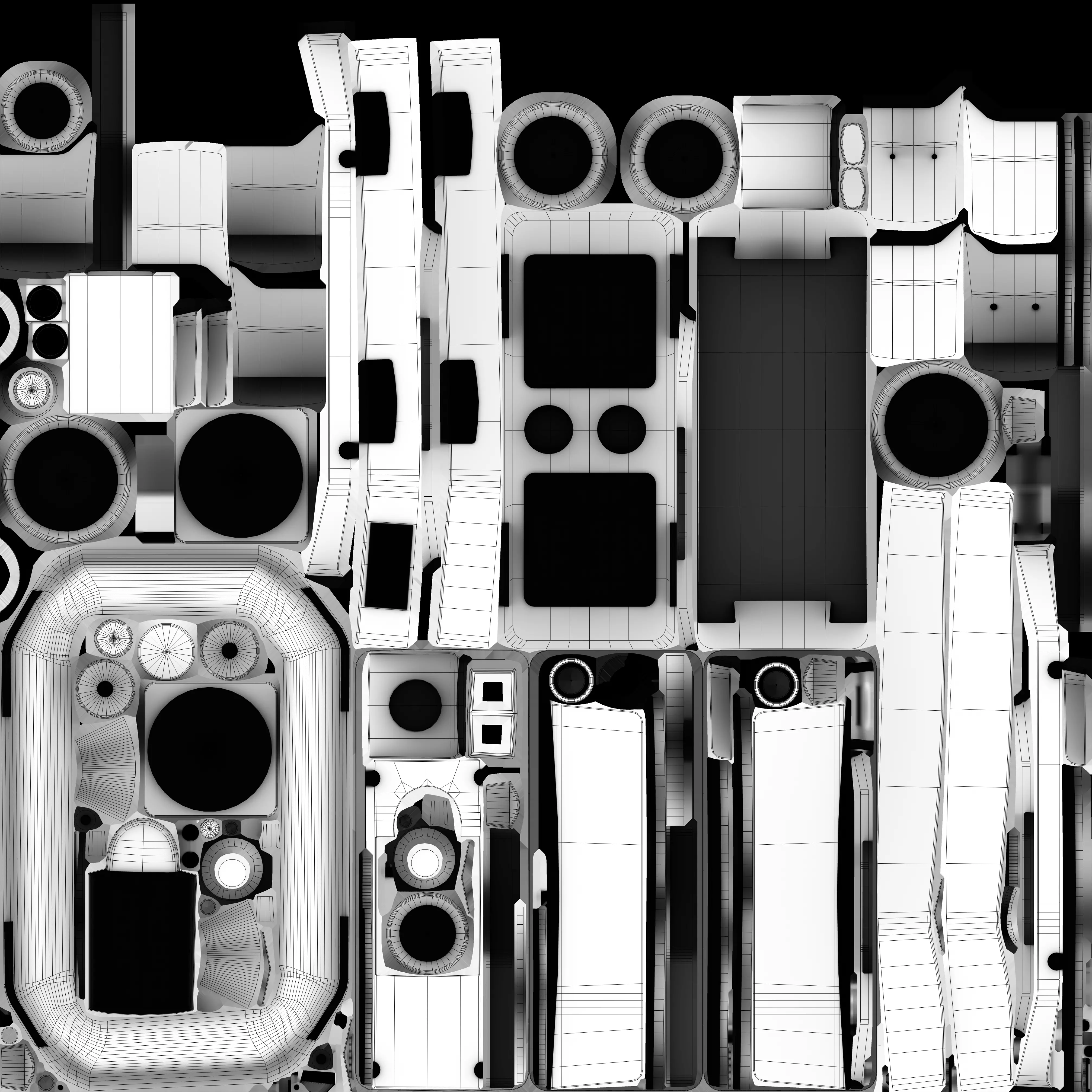 EOT Crane remote 3D model_17