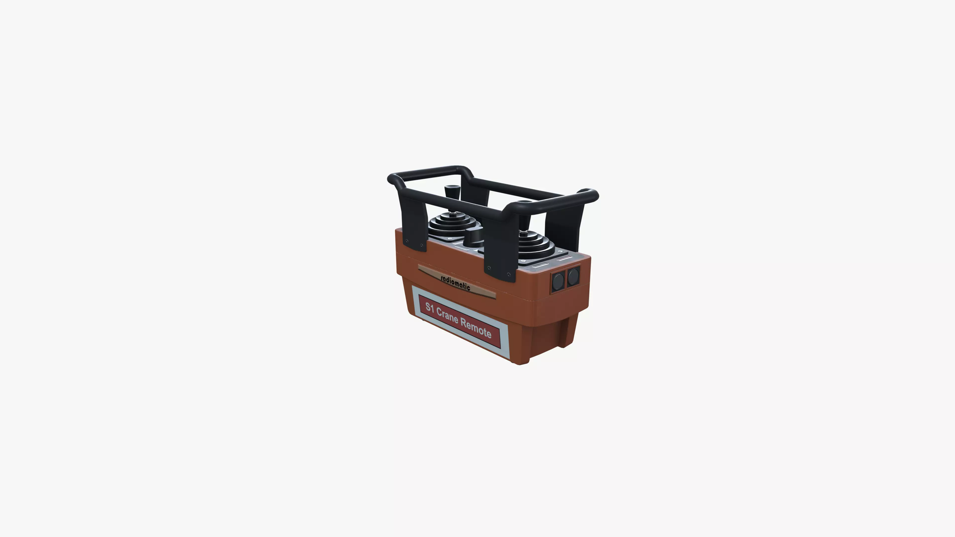 EOT Crane remote 3D model_7