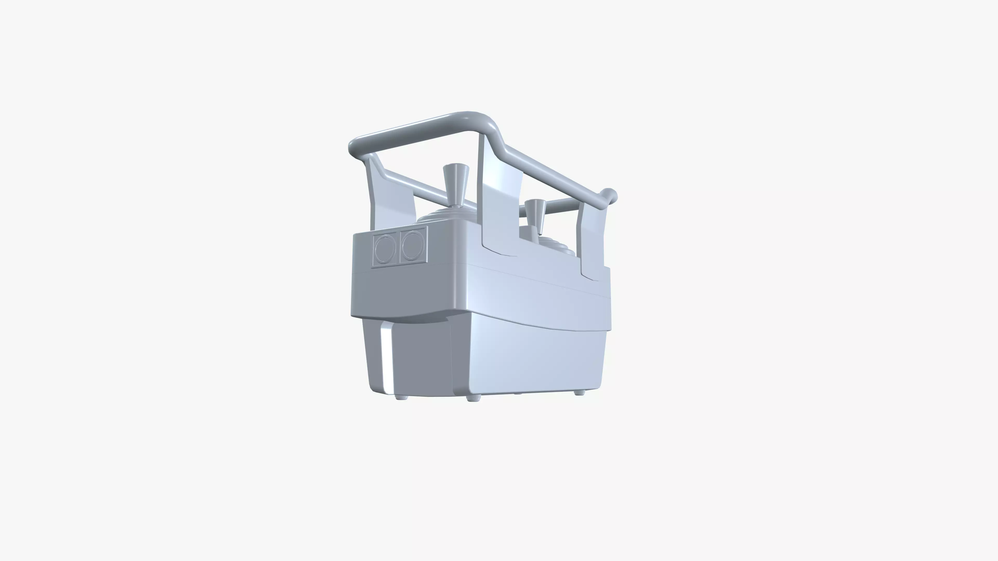 EOT Crane remote 3D model_3