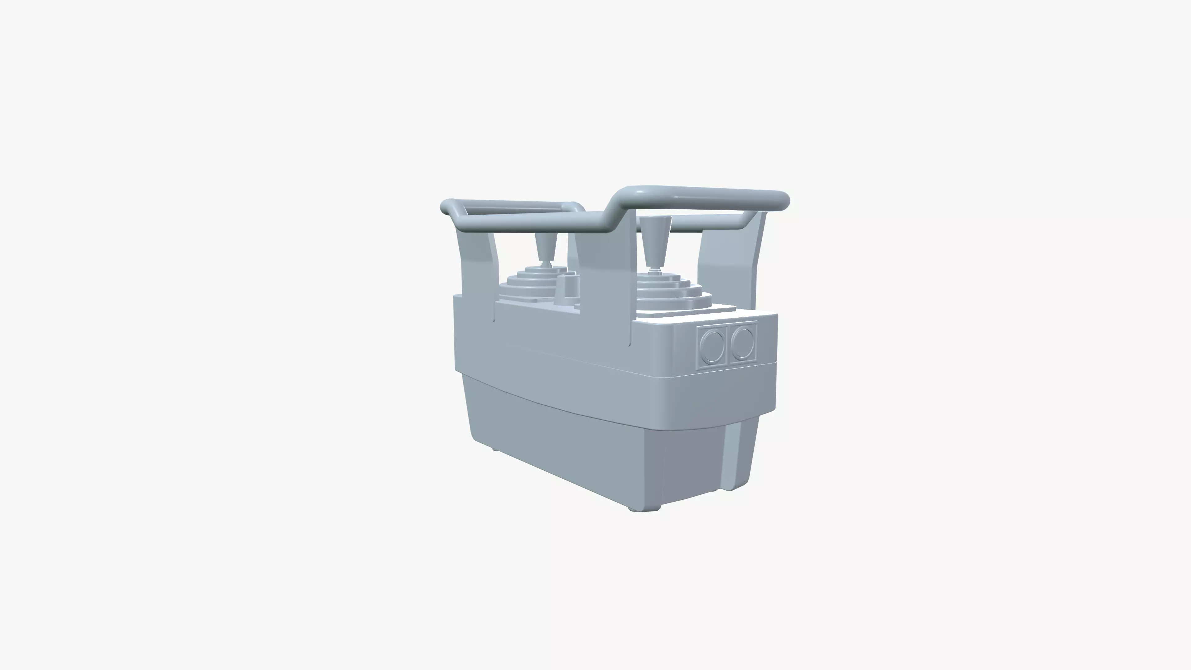 EOT Crane remote 3D model_4