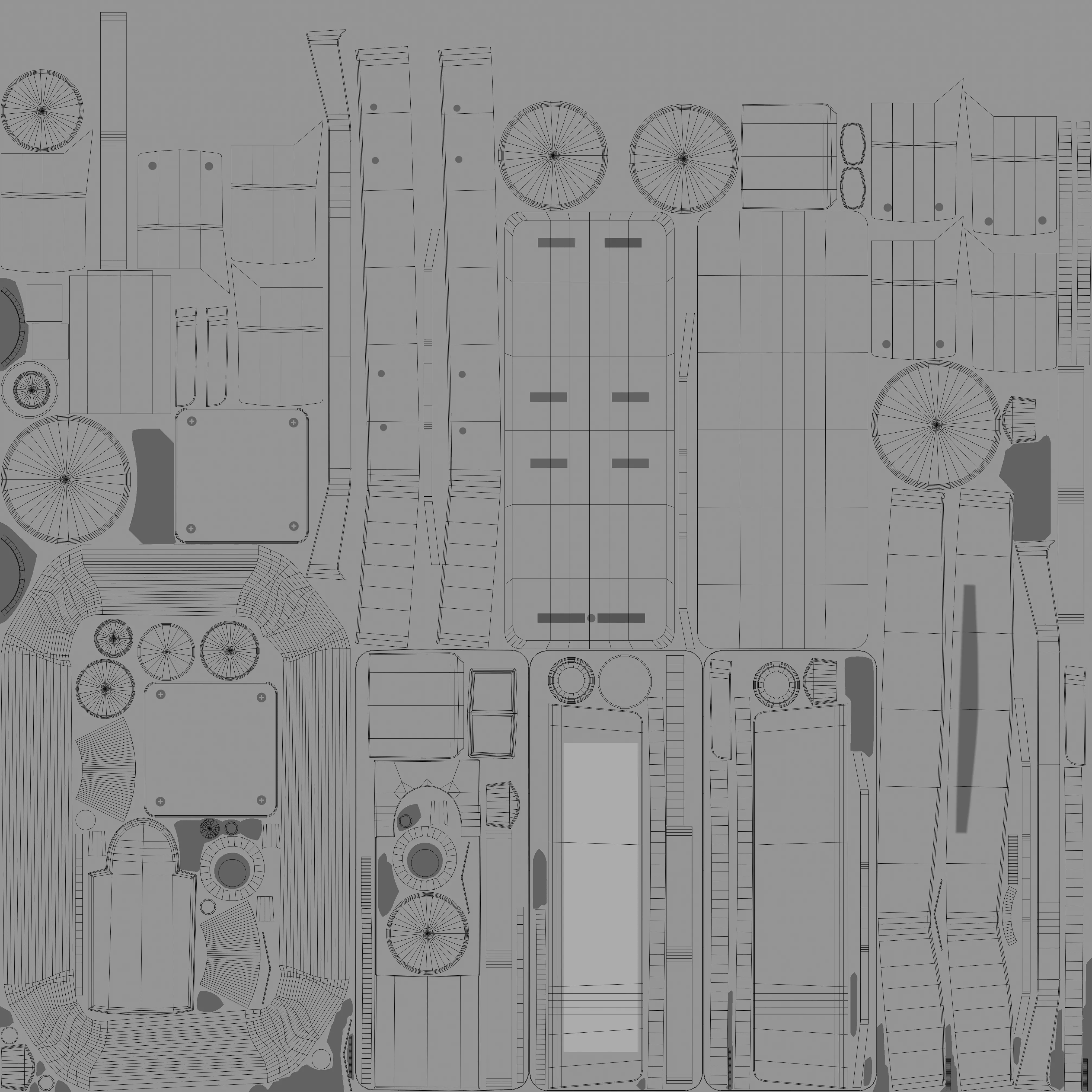 EOT Crane remote 3D model_16