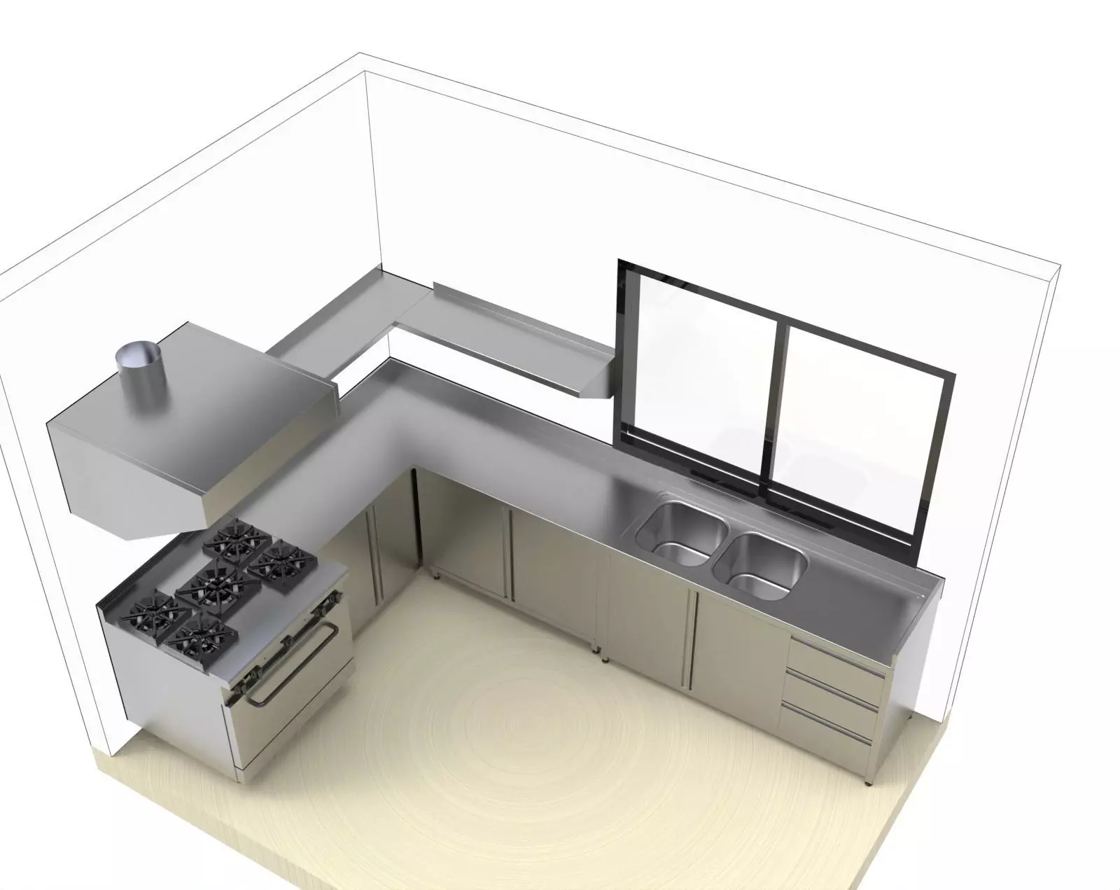 KITCHEN 70 3D model_5