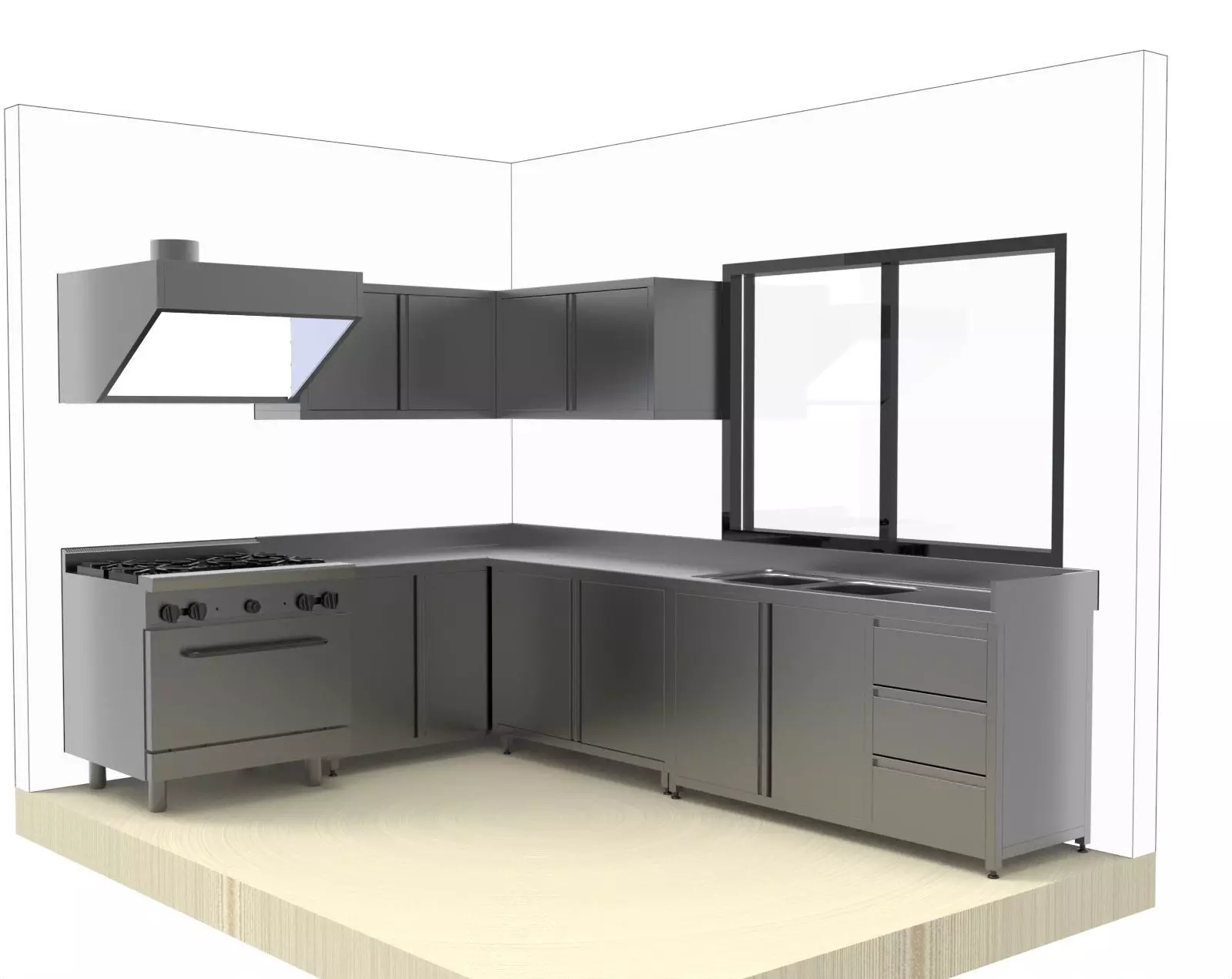 KITCHEN 70 3D model_0