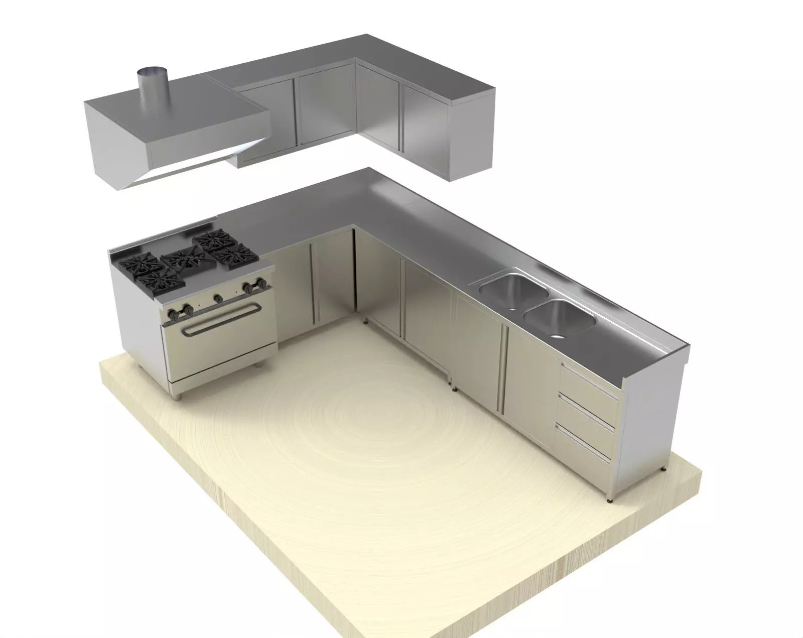 KITCHEN 70 3D model_8