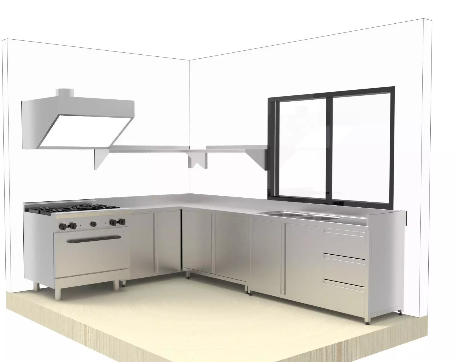 KITCHEN 70 3D model_1