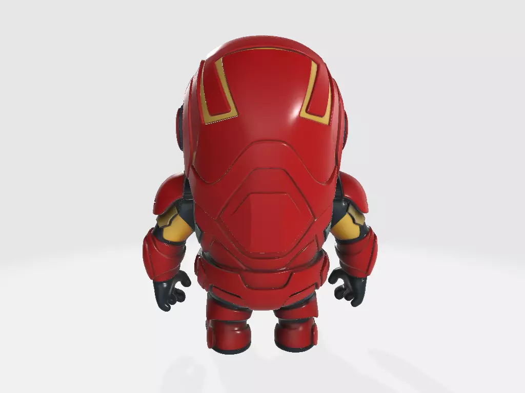 Minions Marvel Ironman 3D print model_3