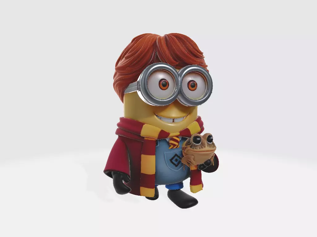 Minions HP Ron Weasley 3D print model_0