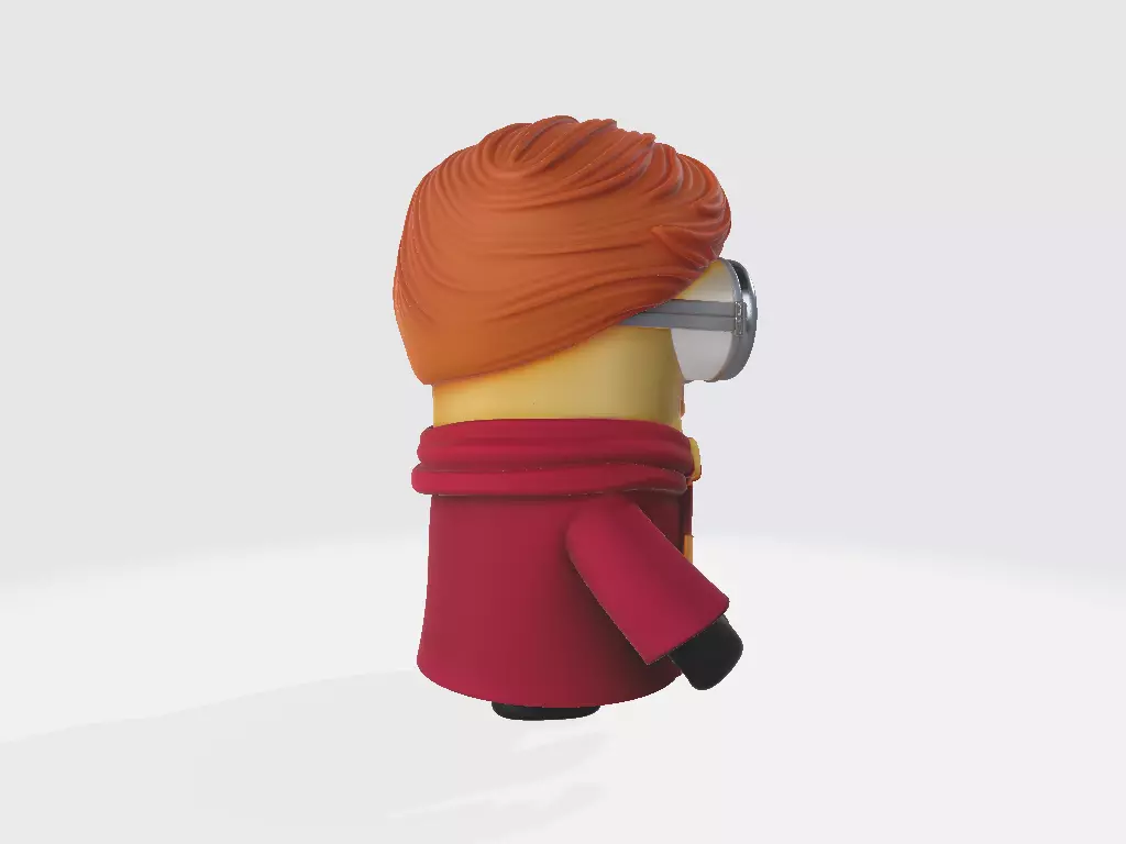 Minions HP Ron Weasley 3D print model_4