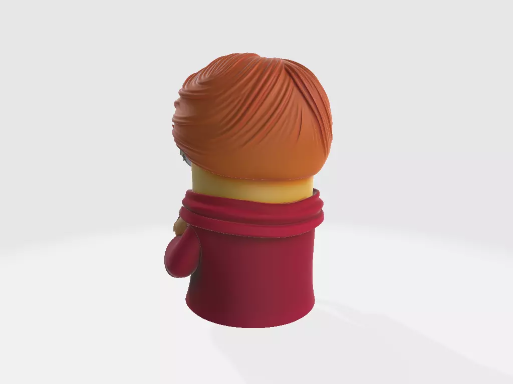 Minions HP Ron Weasley 3D print model_3