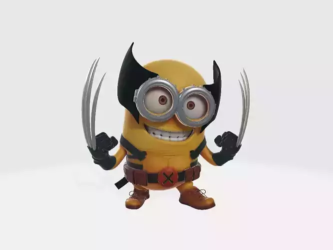 Minions Marvel Wolverine