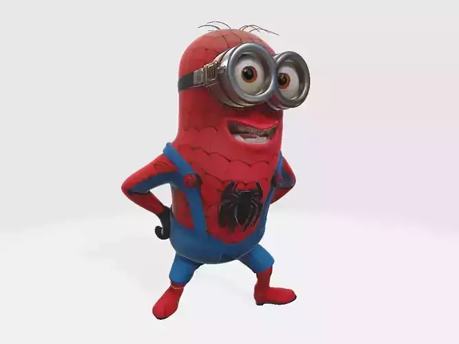 Minions Marvel SpiderMan