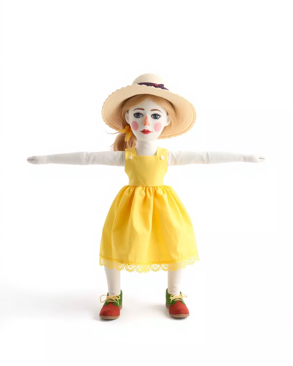 Sunny Doll Dress model pack Low-poly 3D model_2