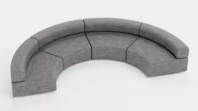 Modular Curved Sofa V1