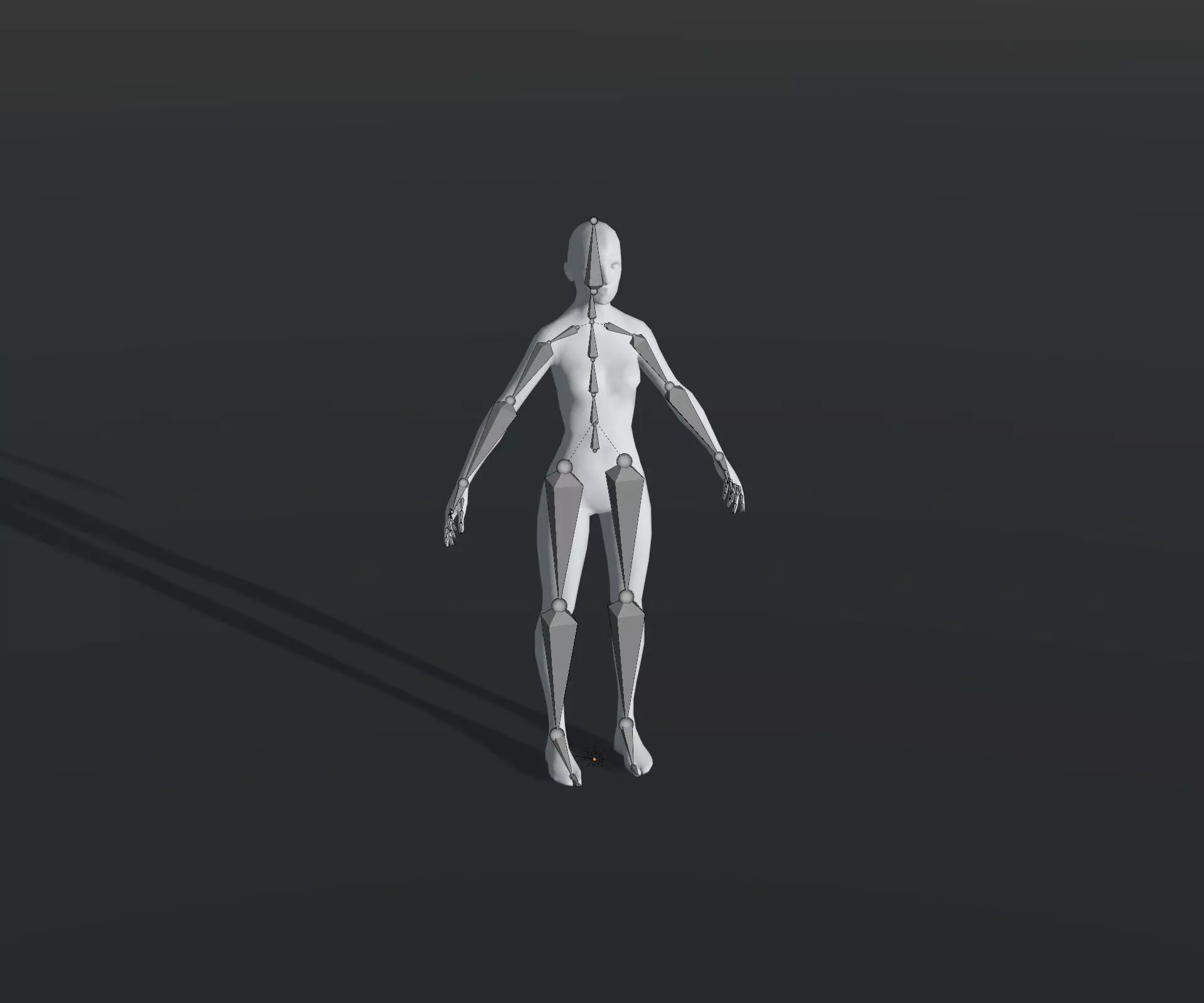 Human Body Base Mesh 28 Animations 10 3D Models 76 Sound Effects Low-poly 3D model_30