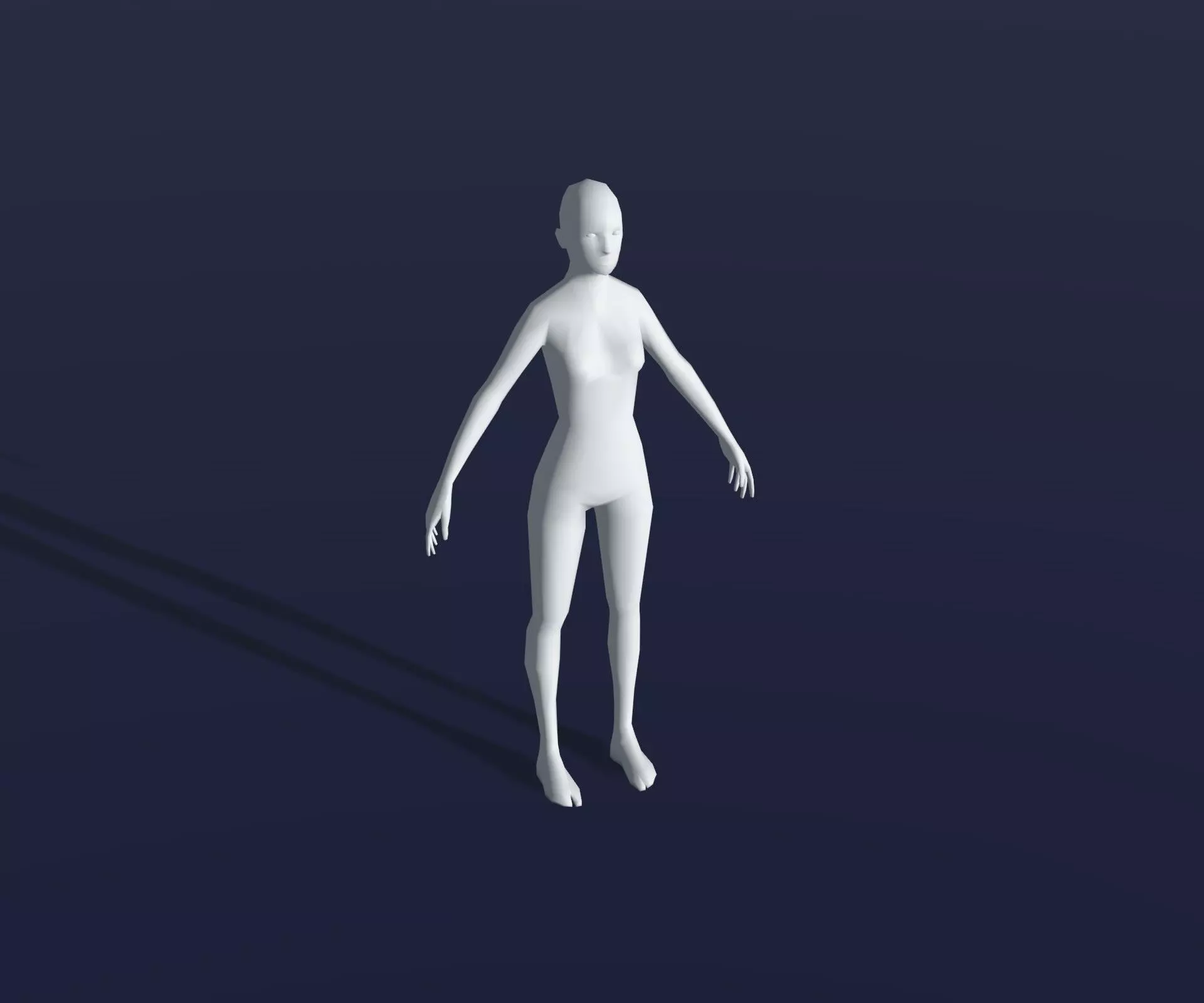 Human Body Base Mesh 28 Animations 10 3D Models 76 Sound Effects Low-poly 3D model_34