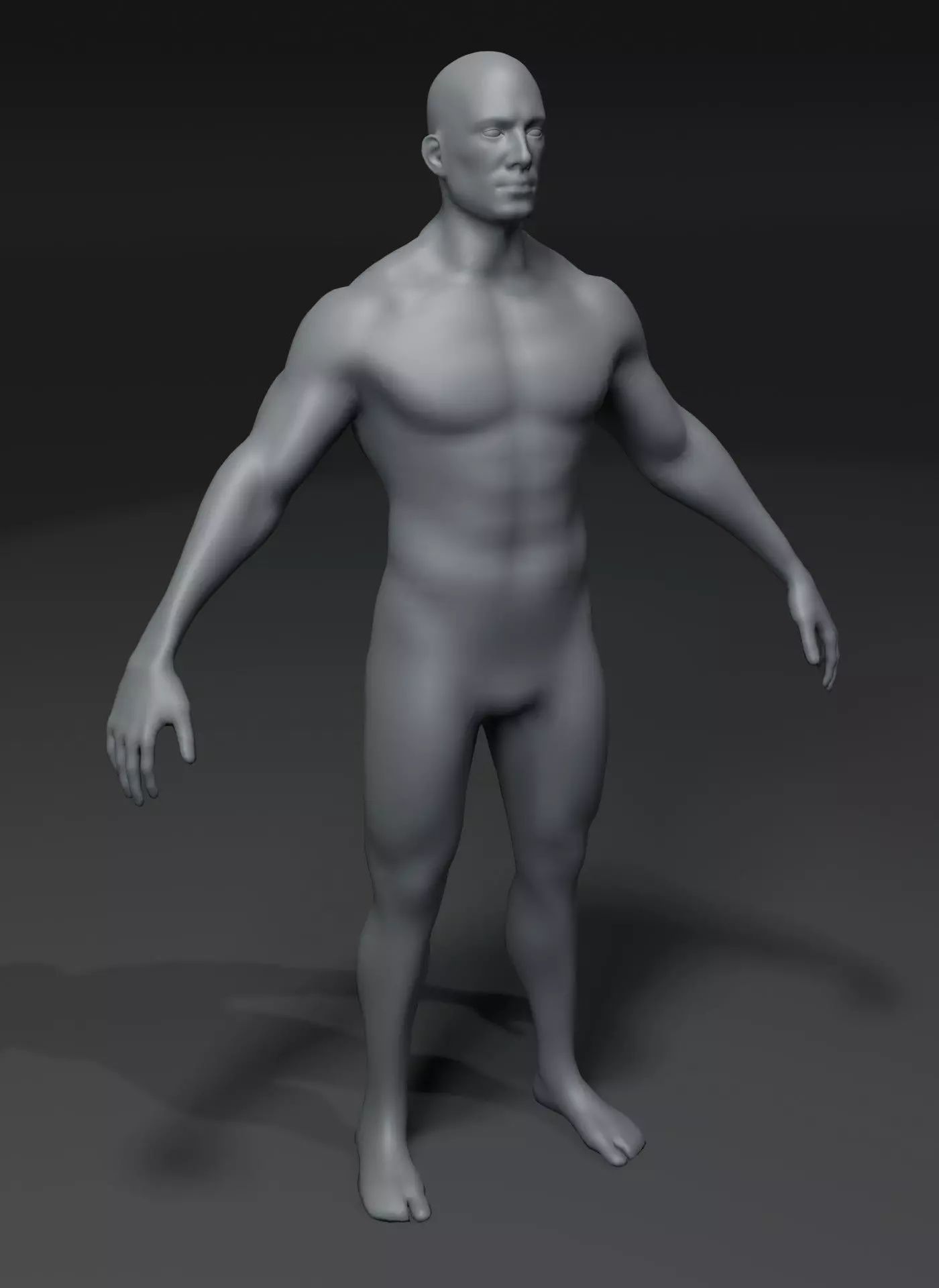 Human Body Base Mesh 28 Animations 10 3D Models 76 Sound Effects Low-poly 3D model_7