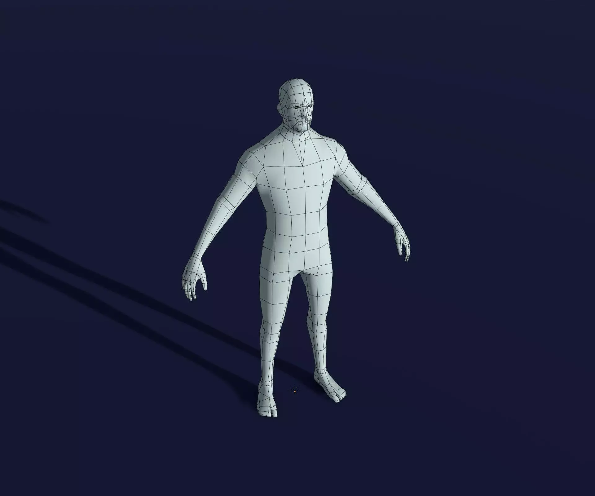 Human Body Base Mesh 28 Animations 10 3D Models 76 Sound Effects Low-poly 3D model_32
