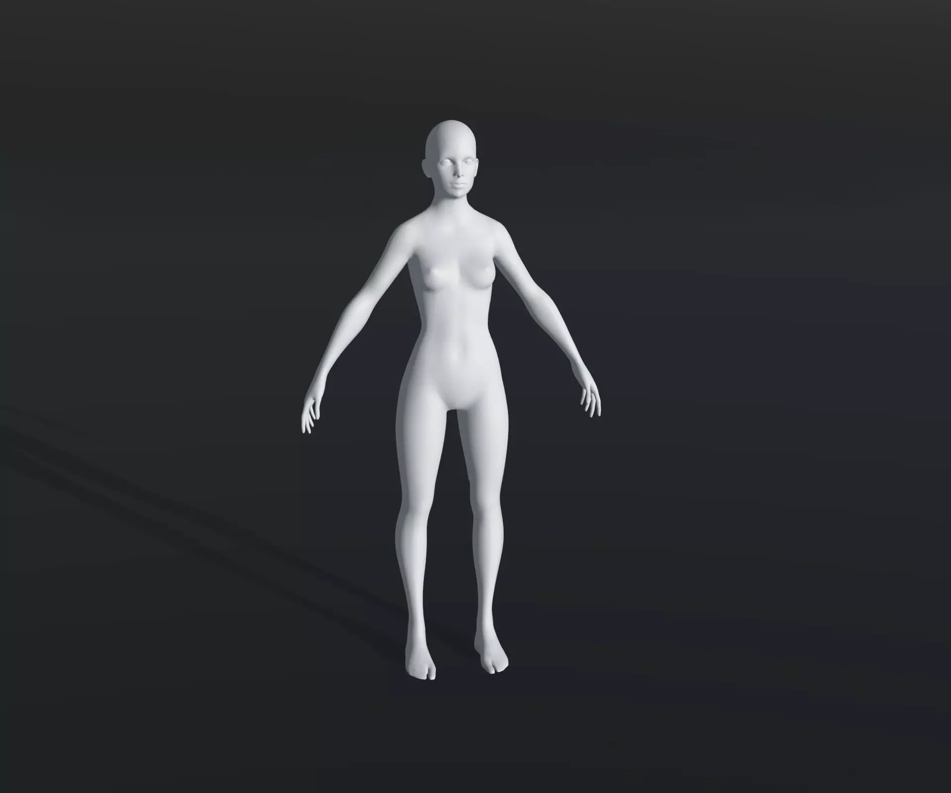 Human Body Base Mesh 28 Animations 10 3D Models 76 Sound Effects Low-poly 3D model_16