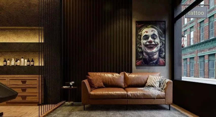 Tattoo Shop Model 3D model_4