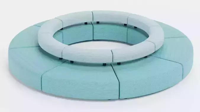 Modular Circular Sofa V4