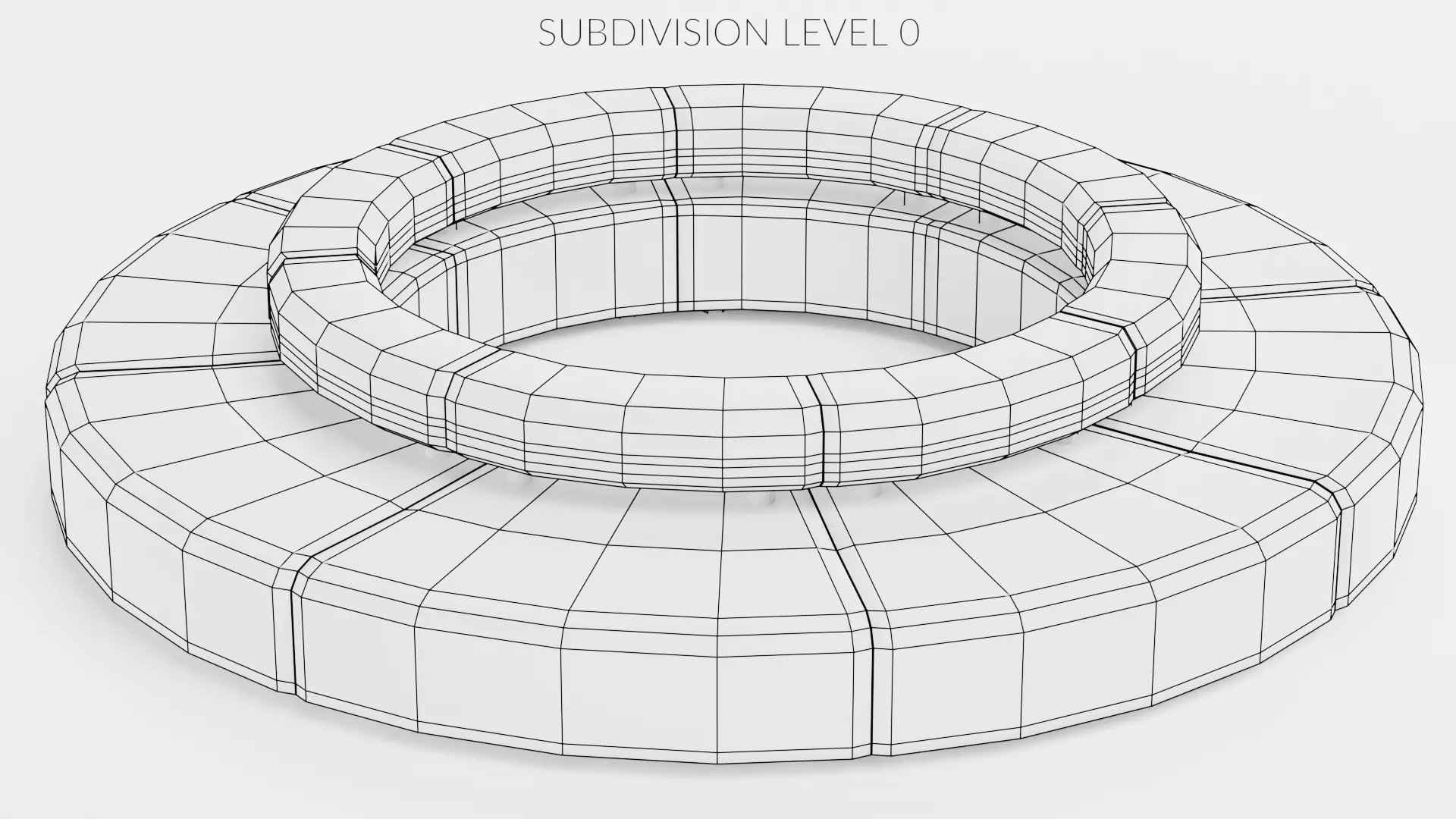 Modular Sofa Collection Low-poly 3D model_18