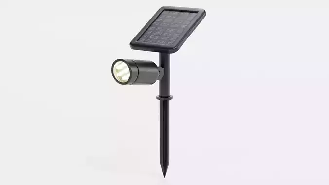 Solar Garden Lamp - Compact Outdoor Light