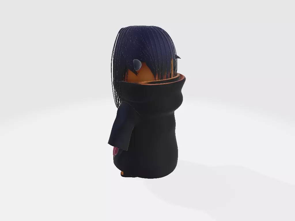 Minions Naruto Itachi Uchiha 3D print model_2