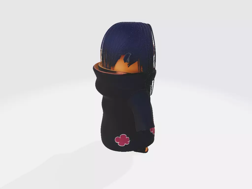 Minions Naruto Itachi Uchiha 3D print model_3