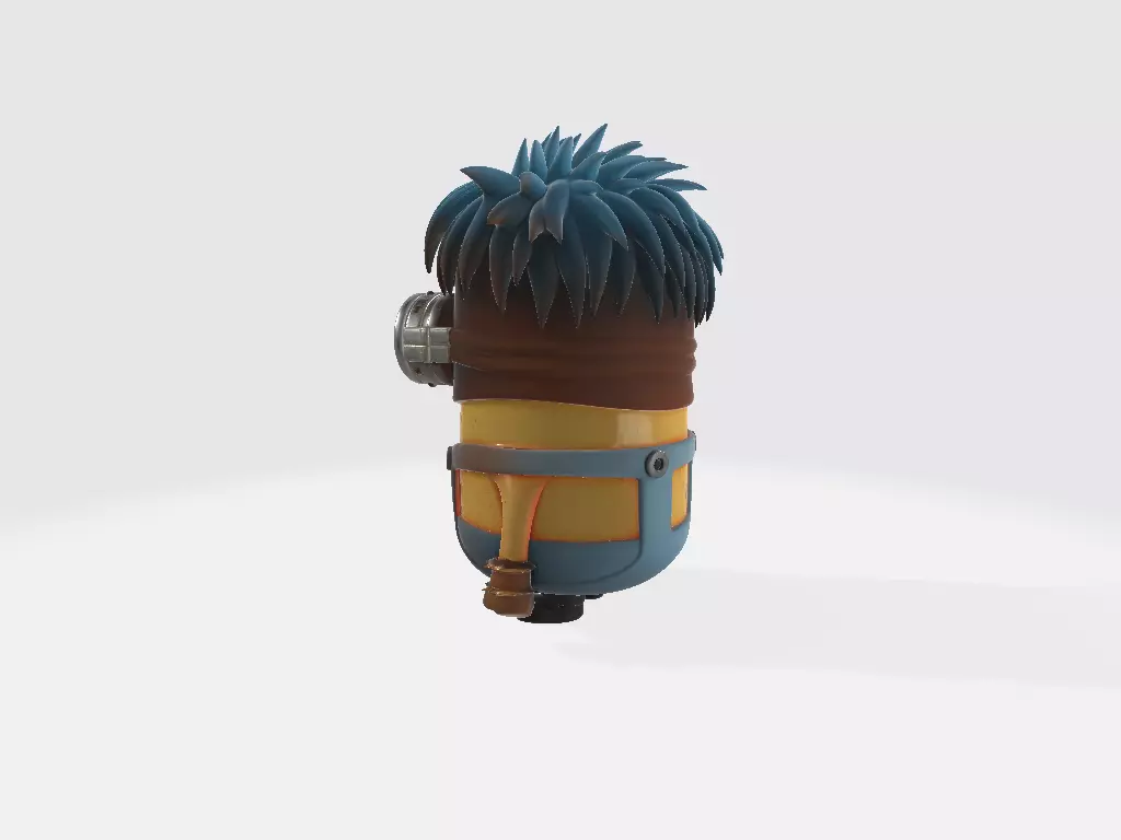 Minions Naruto Naruto Model 04 3D print model_2