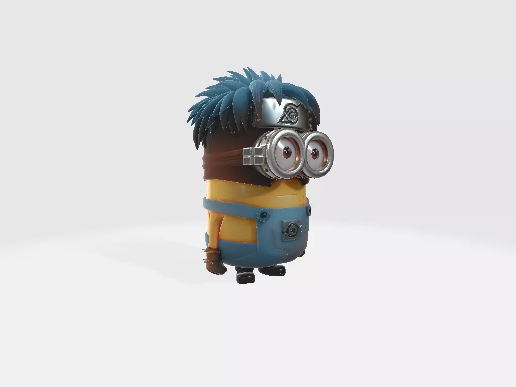 Minions Naruto Naruto Model 04 3D print model_0