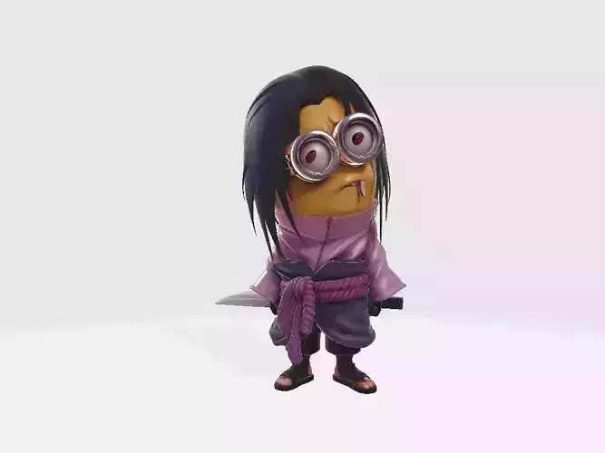 Minions Naruto Sasuke Uchiha