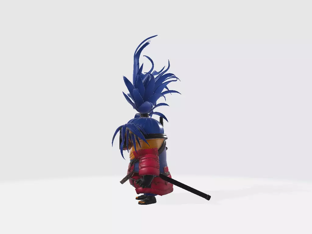 Minions Naruto Madara 3D print model_1