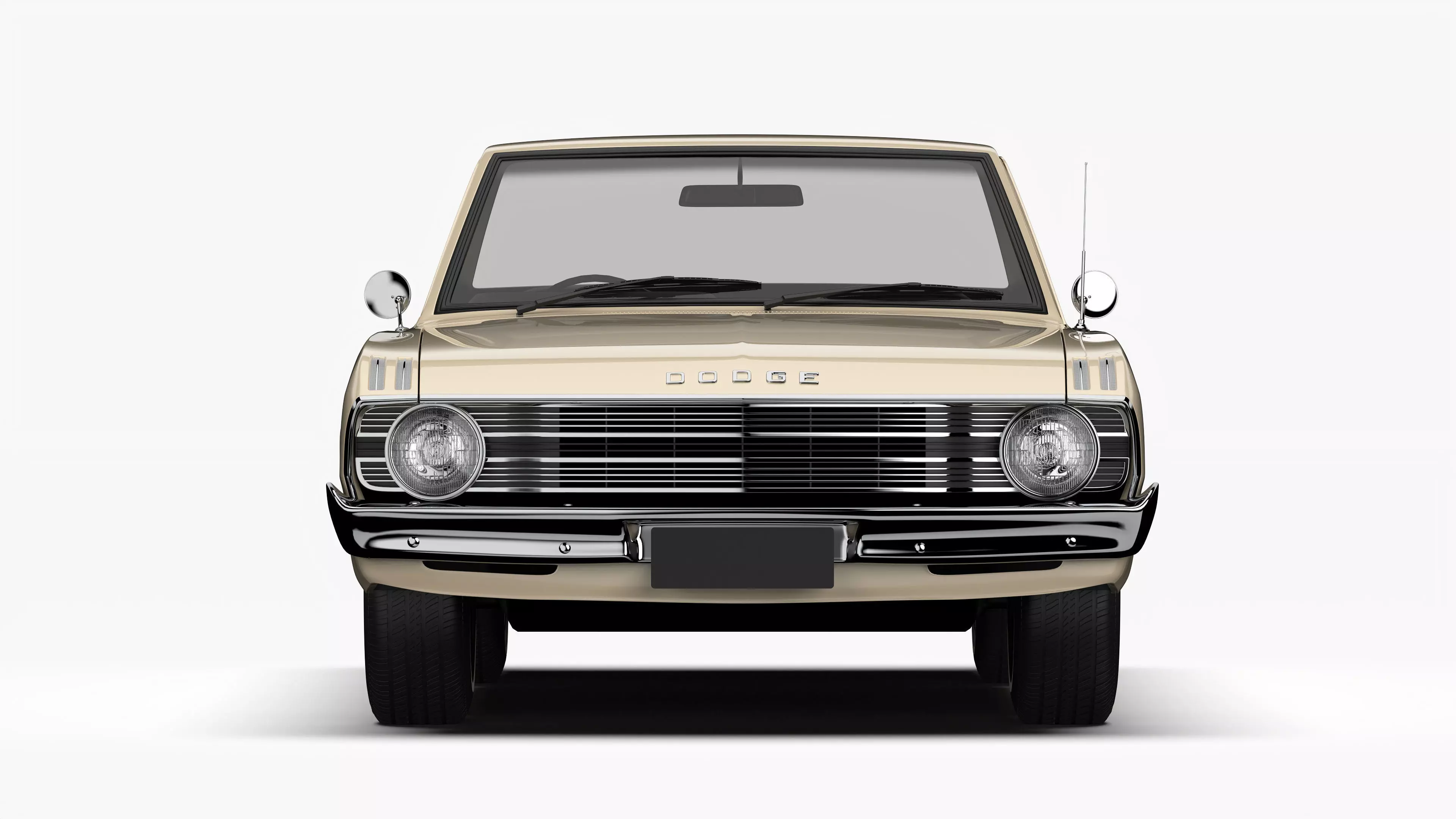 Dodge Valiant Ute VF 1967 - 1969 3D model_5