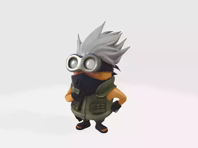 Minions Naruto Kakashi Model 02