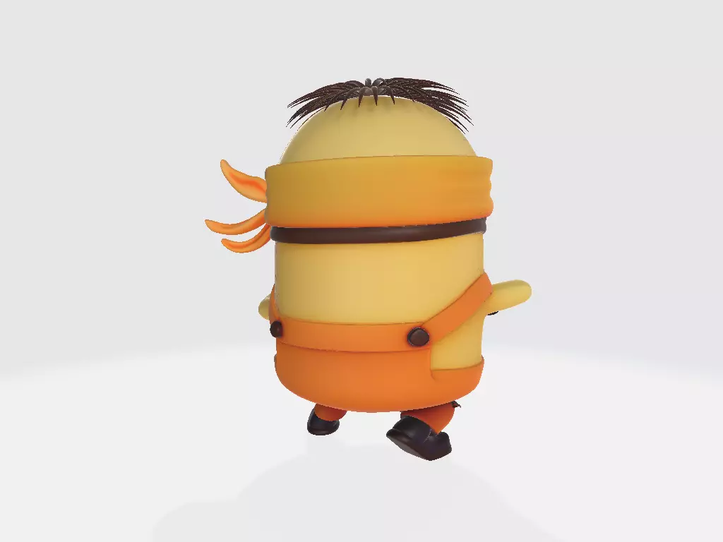 Minions Naruto Naruto Model 03 3D print model_3