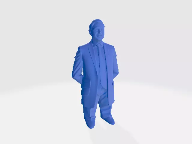 Several Humans Dwarf in a Suit 3D print model