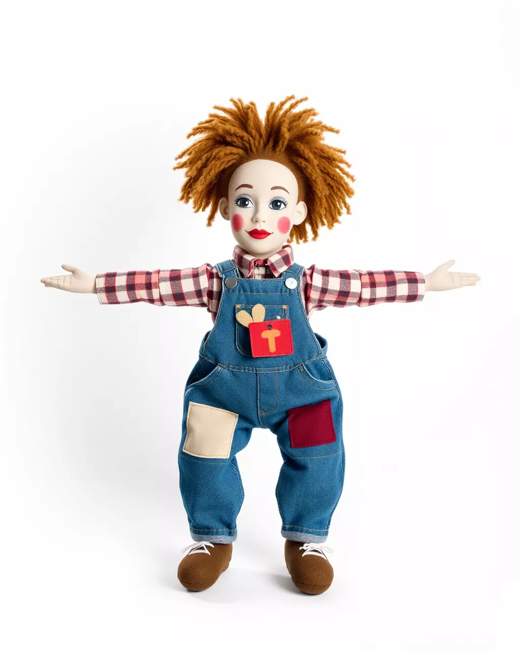 Playful Toy Doll model pack Low-poly 3D model_2