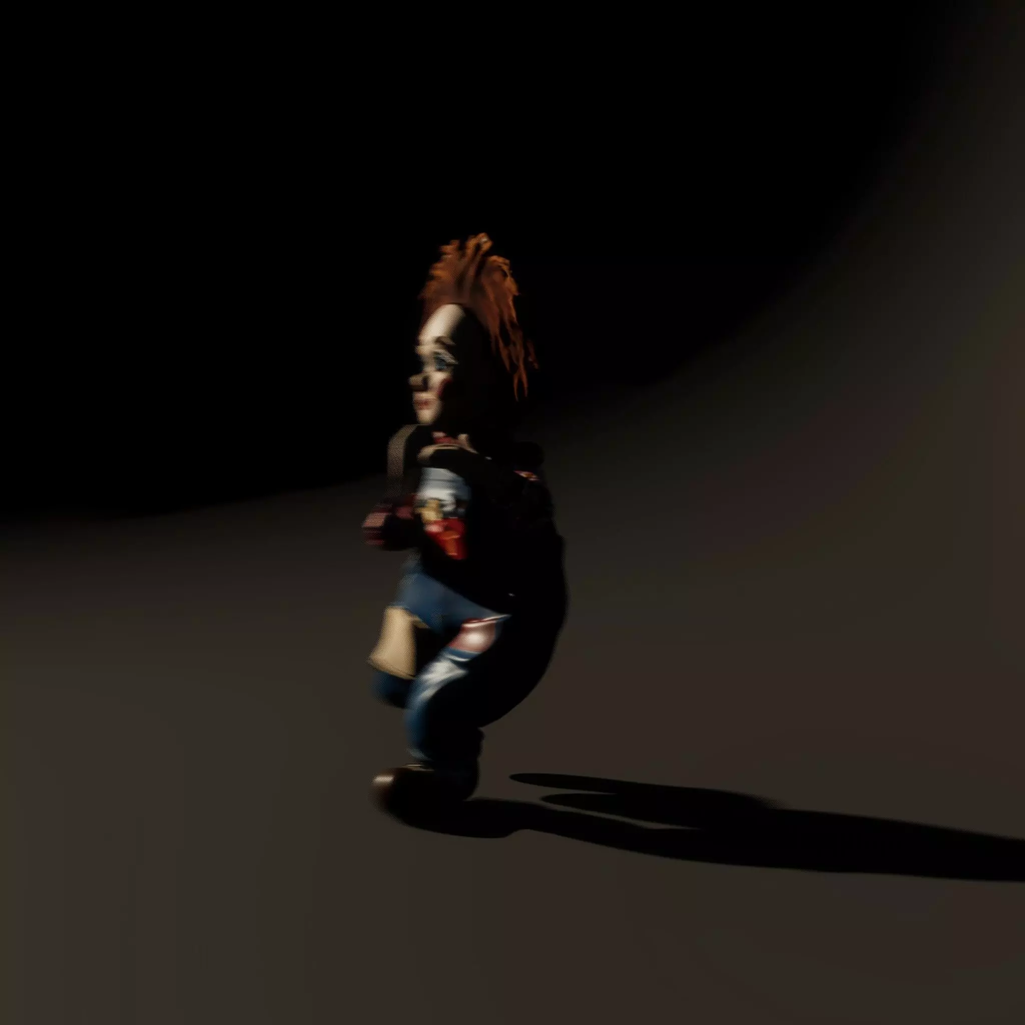 Playful Toy Doll model pack Low-poly 3D model_34