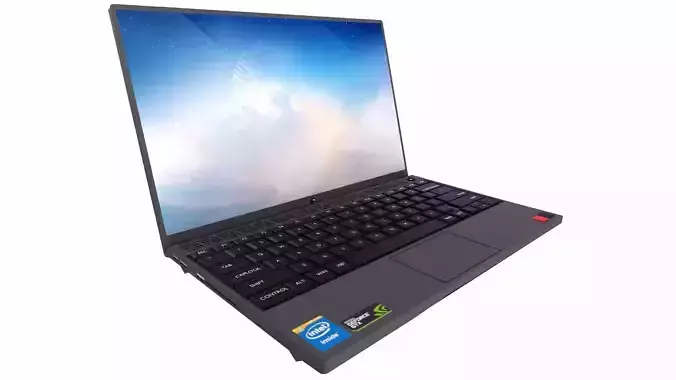 Notebook Generic 15 inch 3D Model