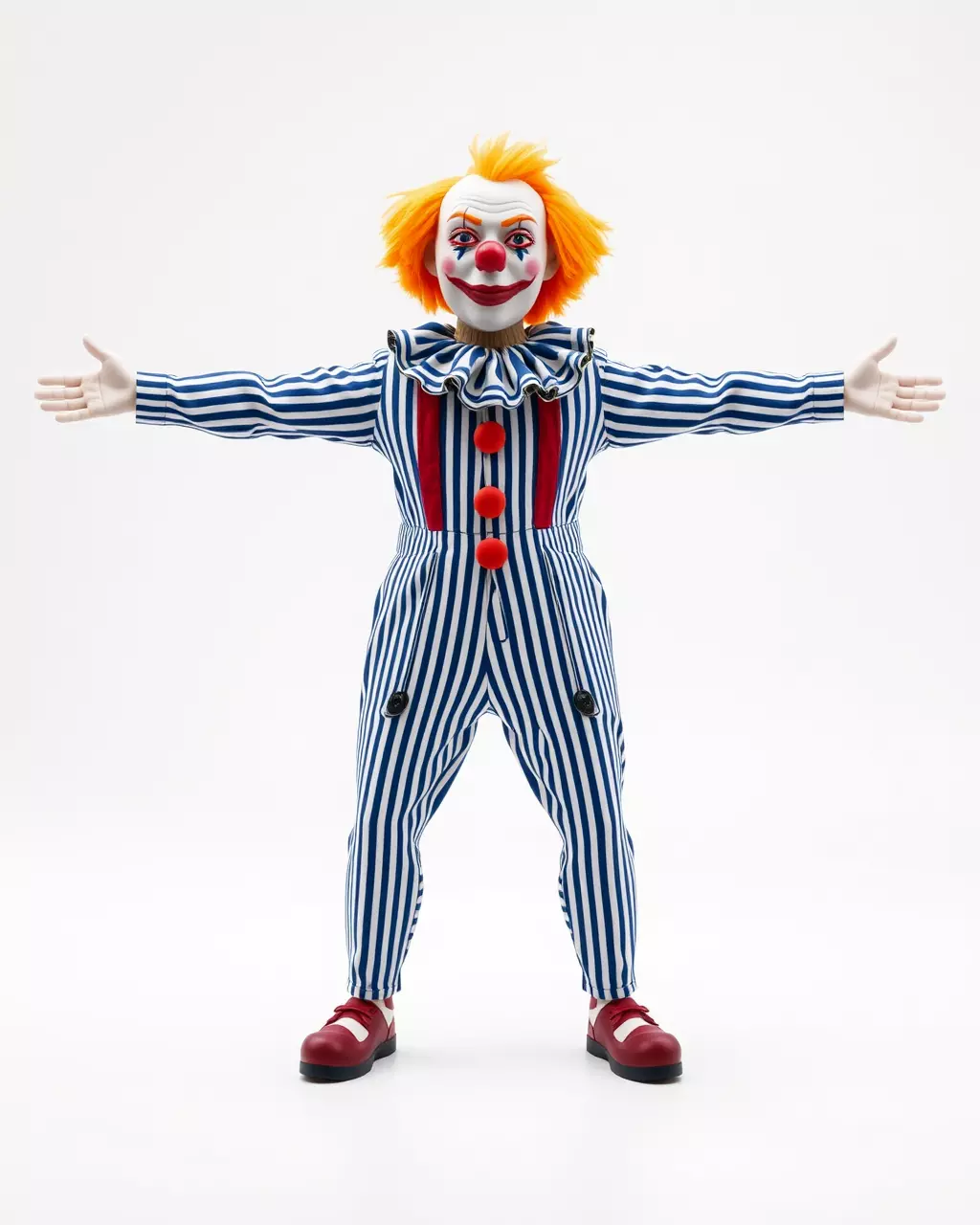 Colorful Clown Costume model pack Low-poly 3D model_2