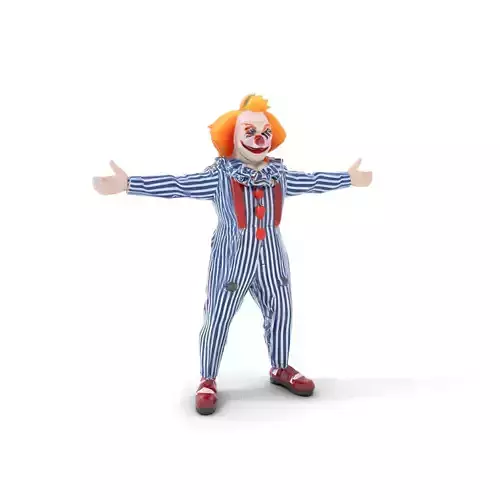 Colorful Clown Costume model pack Low-poly 3D model Colorful Clown Costume model pack Low-poly 3D model