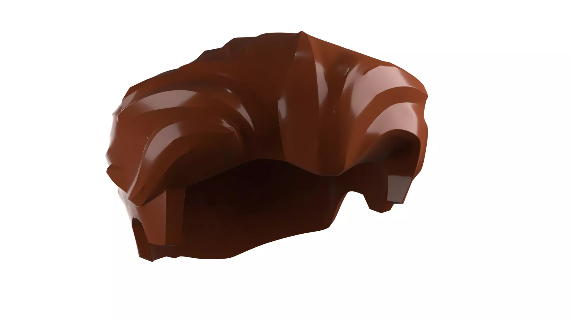 Custom3Dprint Minifigure Accessory - Minifigure Hair S2 - 061 3D print model