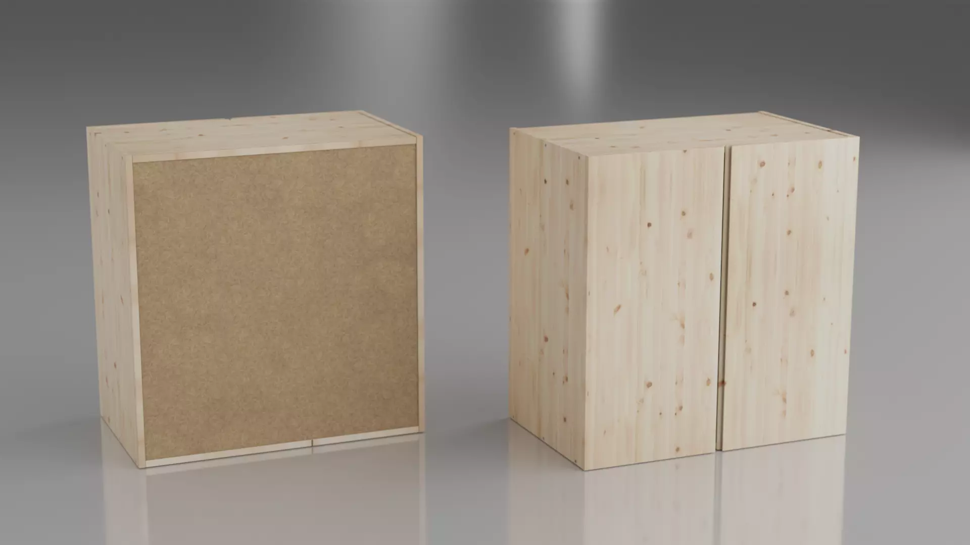 IKEA IVAR Furniture System Collection Low-poly 3D model_8