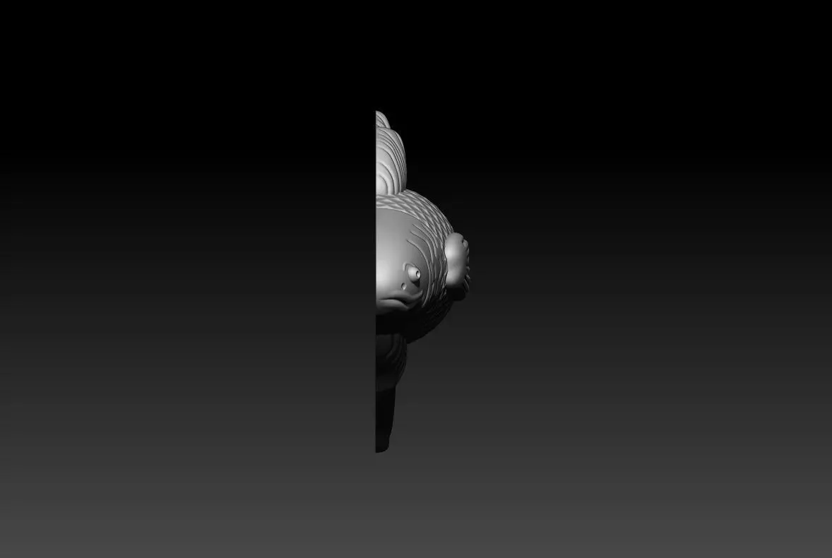 Redfish Pendant 3D Printable Model 3D print model_1